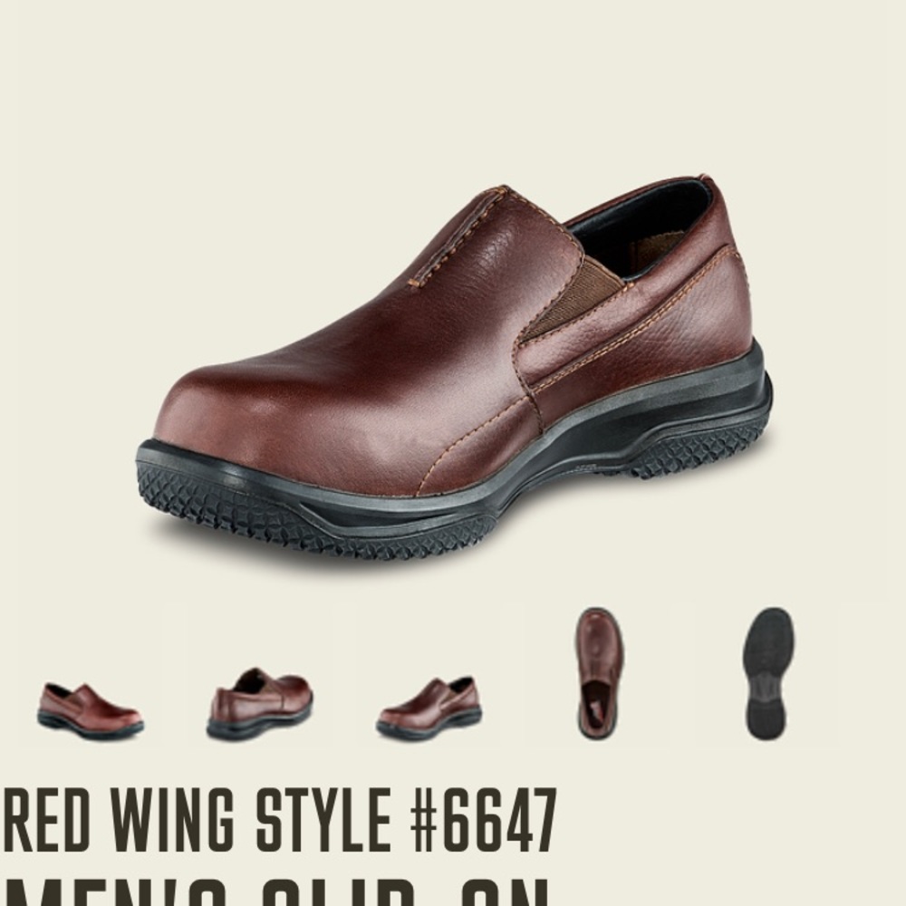 Red Wing - 6647 - Slip On shoes New, Men’s US Size 10